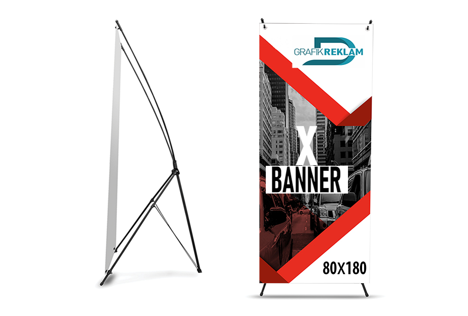 X Banner 80x180