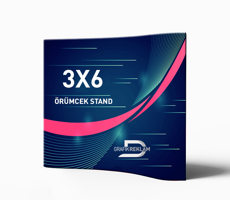 3X6 Oval Örümcek Stand